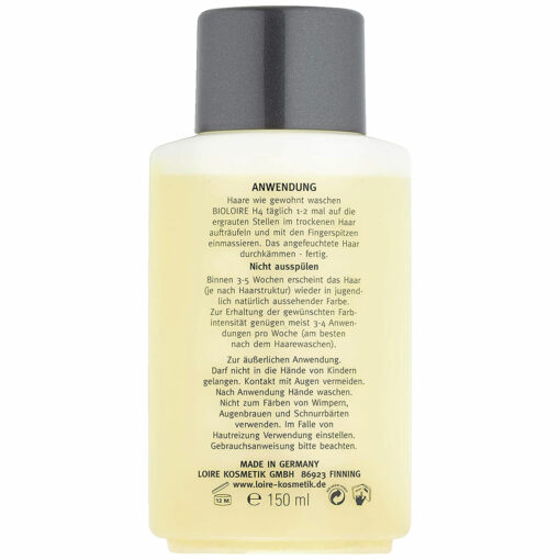 Bioloire H4 Herren Haarlotion, gegen graue Haare – Bild 4