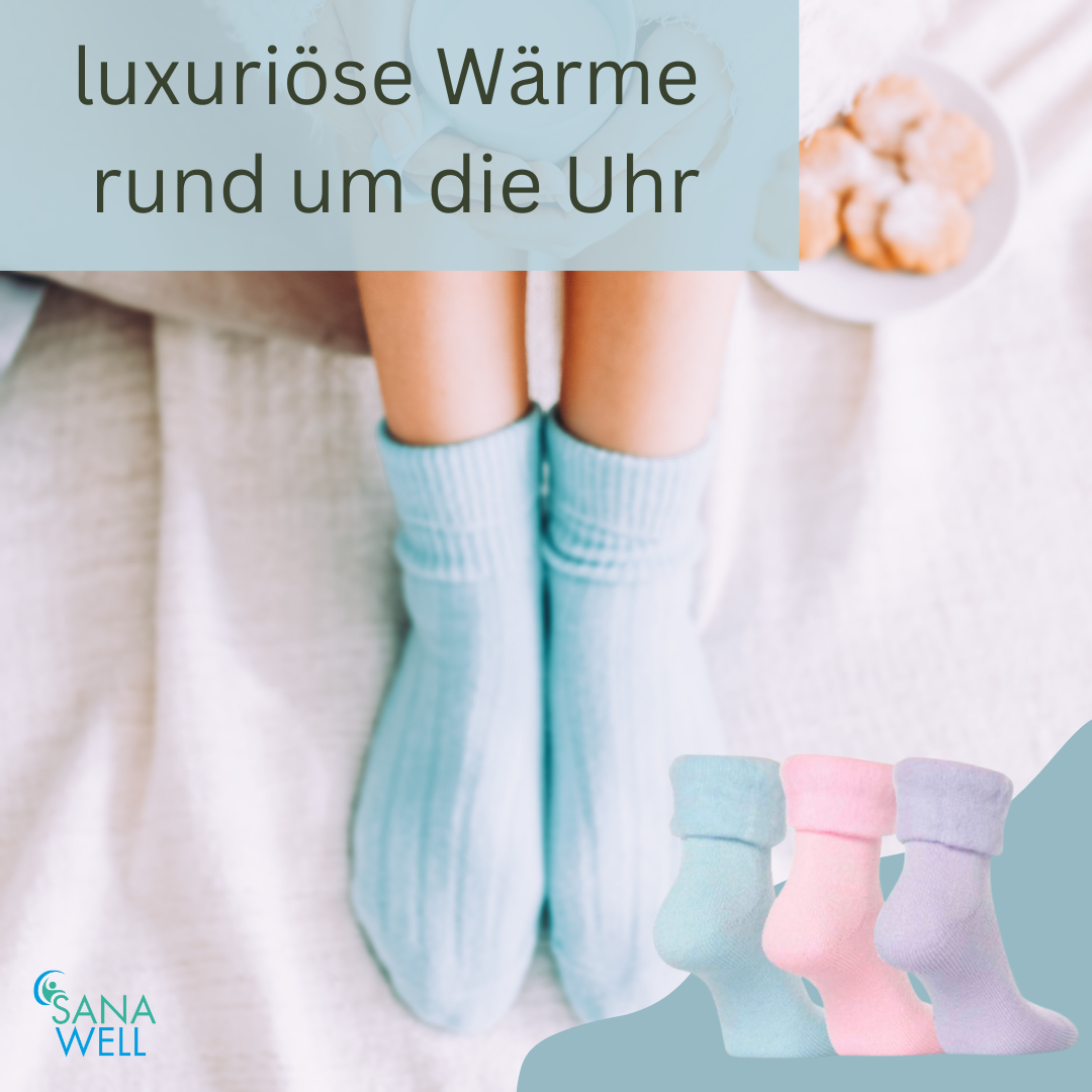 Detailansicht Bettsocken