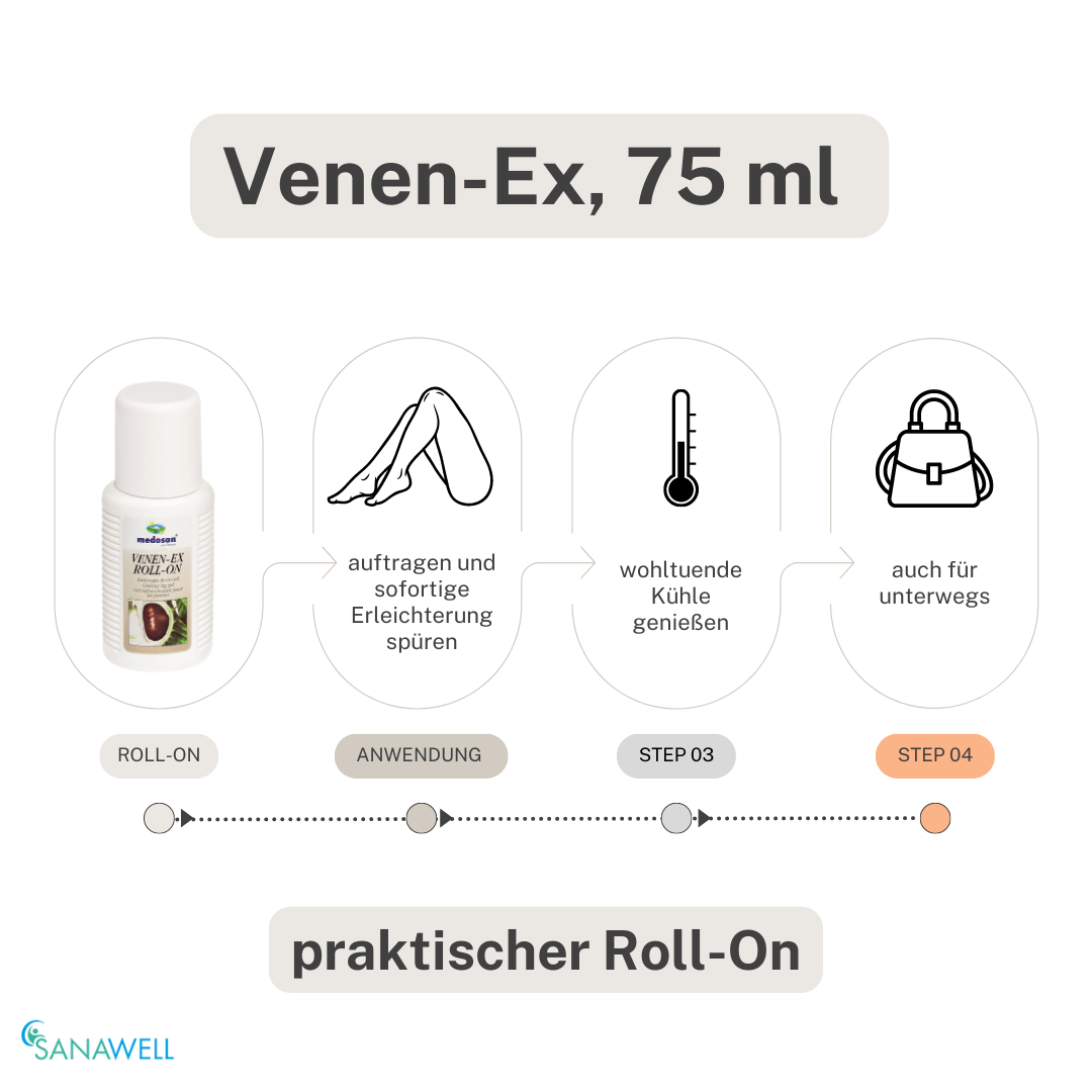 Venen-Ex Roll-On gegen Krampfadern